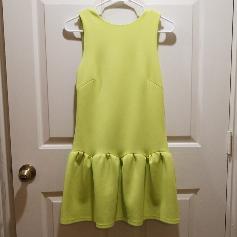 Tobi Scuba Drop Waist Dress